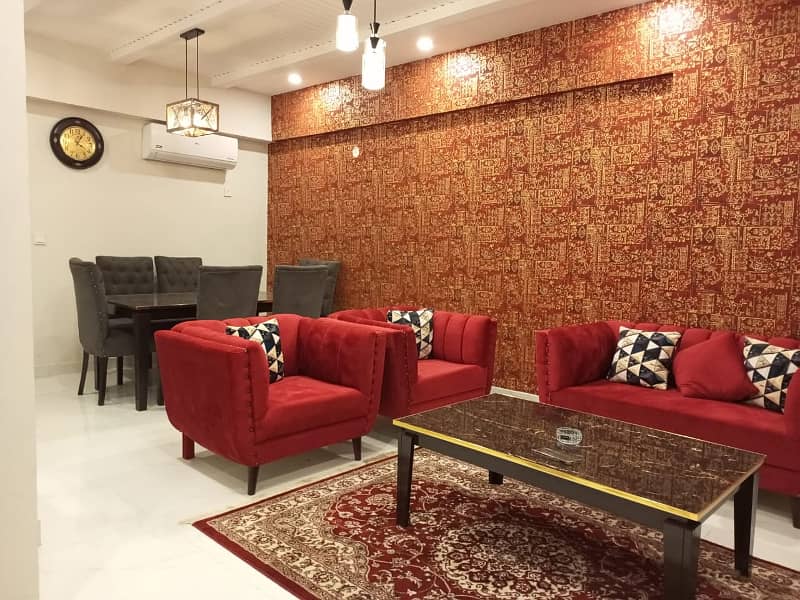 Fully furnished apartment available for rent in bahria enclave Islamabad 10