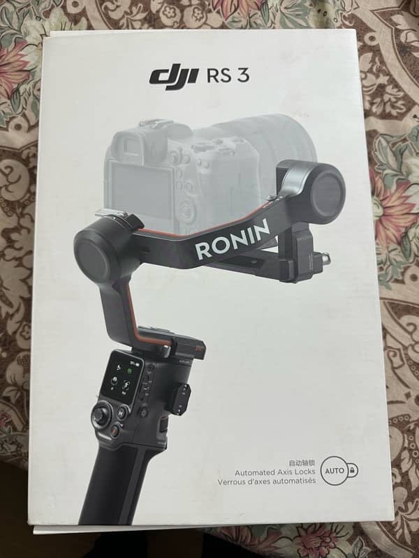 DJi Ronin RS3 Gimbal Just Box Opend 0