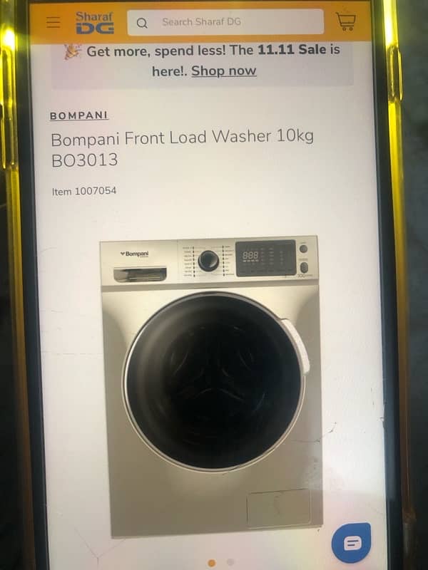 Front load Inverter 10 kgfully  automatic  Imported washing machine 0