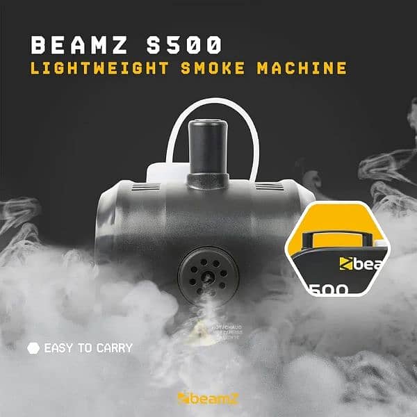 beamz S500 Compact Smoke Machine 0