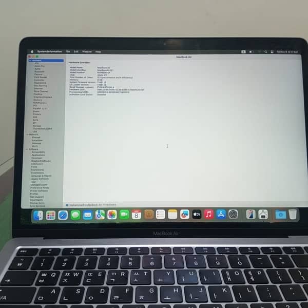 Macbook Air M1 5