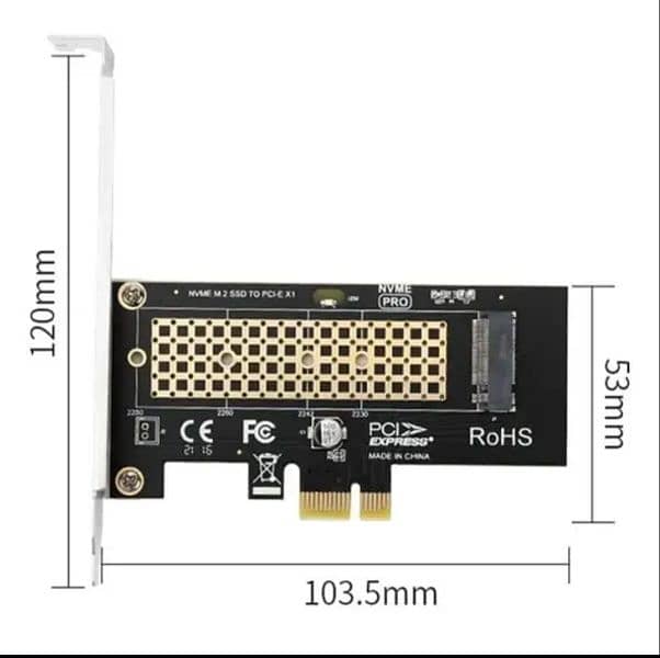 M2 NVME Riser Card M2 NVME to Pcie X1 Riser Card M2 Solid State Drive 0