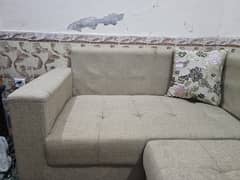 L shaped 5 seater sofa unsed