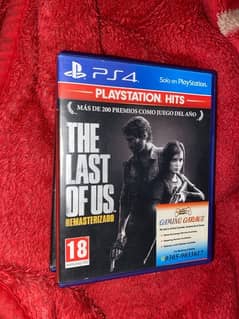 Last of us remastered PS4