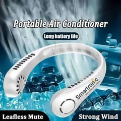 New Rechargeable Neck Fan Super Fan 360° | Bladeless Hanging Neck Fan