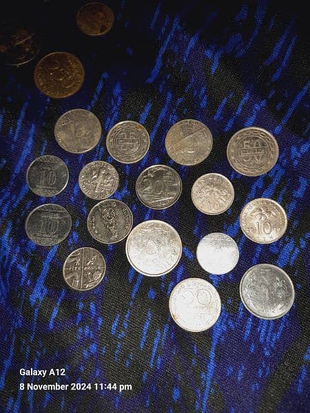 antique coins different countries 2