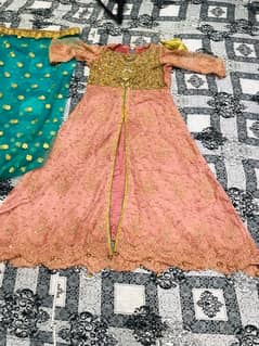 MARIA B open long shirt (lehenga) For Party wear