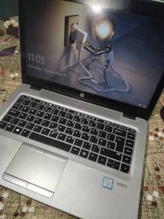 hp 840 G3 laptop with extra batter