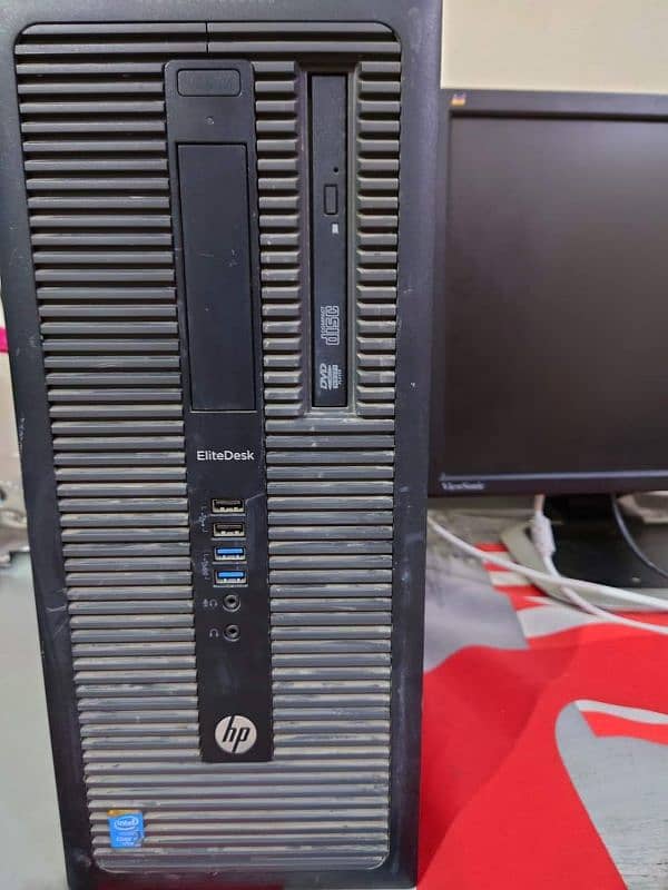 HP elite desk i5 4590 8gb ram 0