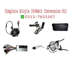 Complete Electric Bicycle Kit 350Watt