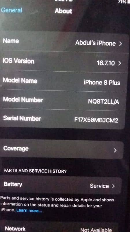 iPhone 8 plus 64gb ha exchange possible up model 2