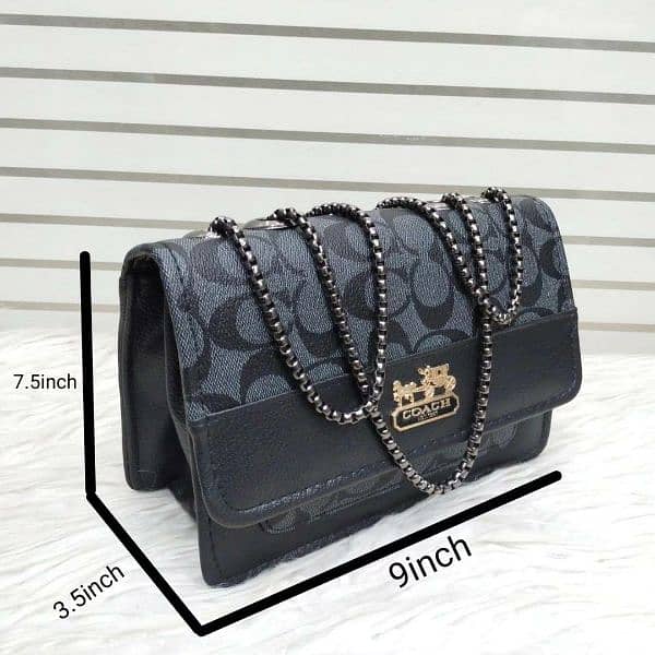 New Sale 10% off Free Shipping Black Color Premium Women's Handbag 3