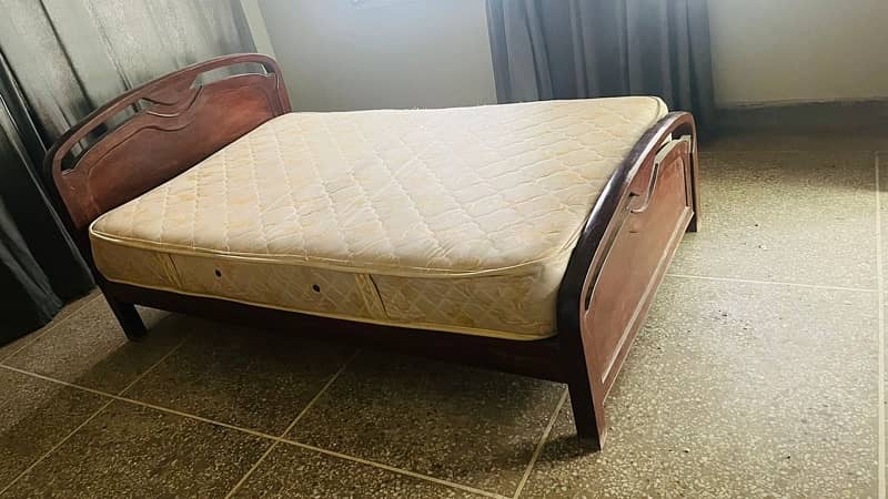 Single Bed Good Quality + MoltyForm Spring Mattress VVIP Condition 2