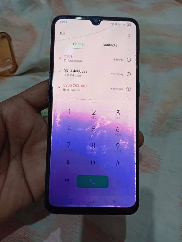 Oppo F 15.8/128 only panal damage 0