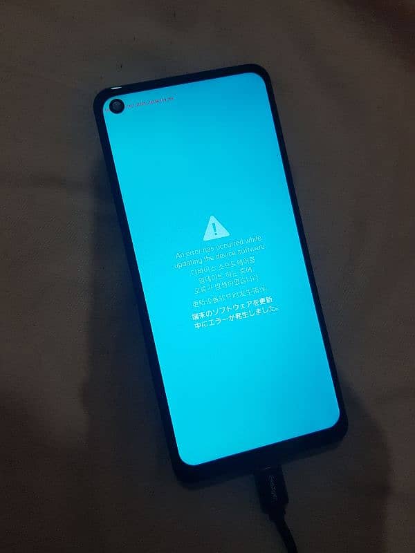 Samsung a21s disply stuck 1