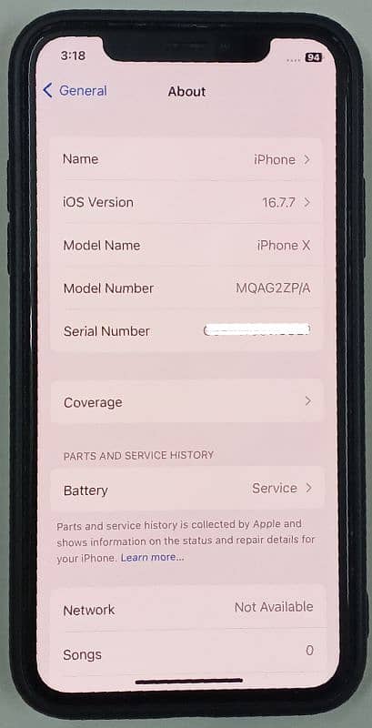 iphone x 256 GB PTA Approved 1