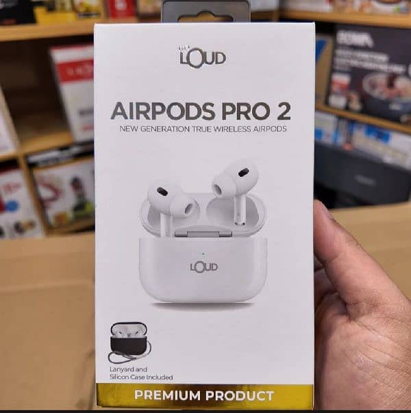 Go Loud Pro 2 Airpods Premium Quality Orignal 100% ALhaMduLiLLaH 0