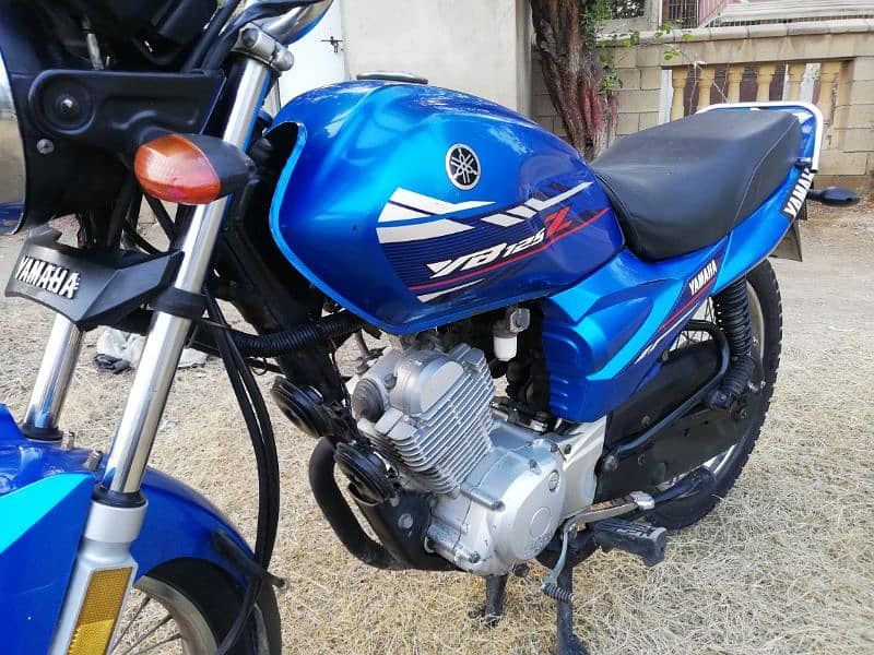 blue beauty Karachi yb 125z farwad gear 2020 self ybz 110 150 ybr gr 10