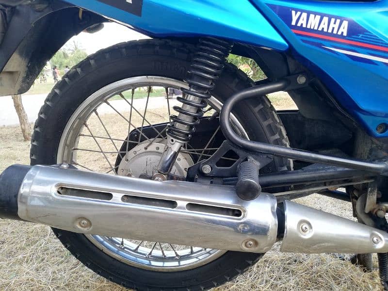 blue beauty Karachi yb 125z farwad gear 2020 self ybz 110 150 ybr gr 15