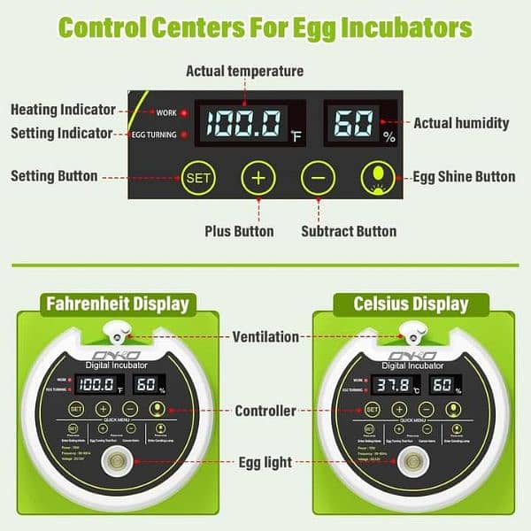 Intelligent 8/26/52 eggs automatic round incubator machine 7