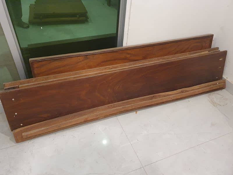 King Bed Pure Wood 2