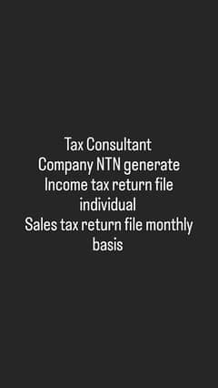 Tax Consultant