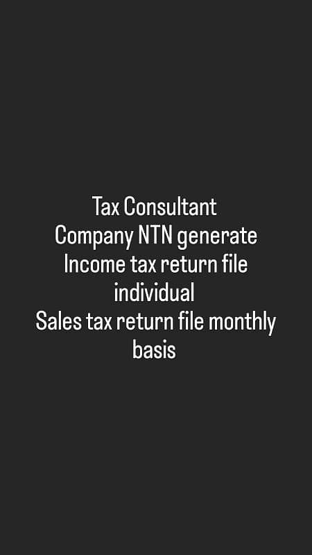 Tax Consultant 0