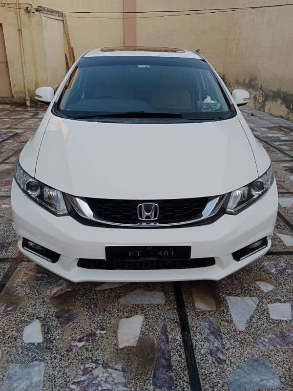 Honda Civic VTi Oriel Prosmatec 2015 UG Full Option Leather Seats 0