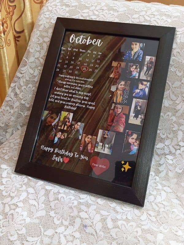 Nikkah & Photo Frame|Customised Birthday Gifts|Customised Photo Frame 9