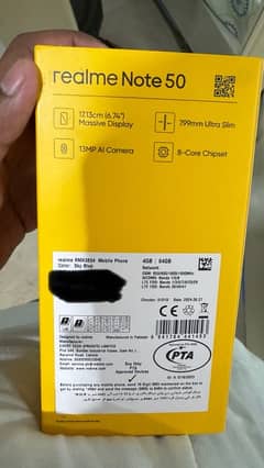 realme note 50 almost new