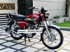 Honda CG 125 2018 Rwp Registered Clear Documents