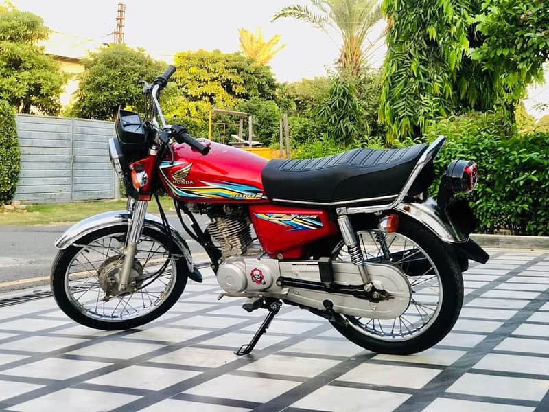 Honda CG 125 2018 Rwp Registered Clear Documents 3