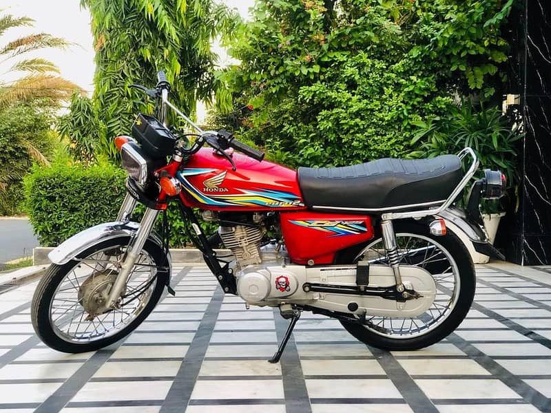 Honda CG 125 2018 Rwp Registered Clear Documents 8