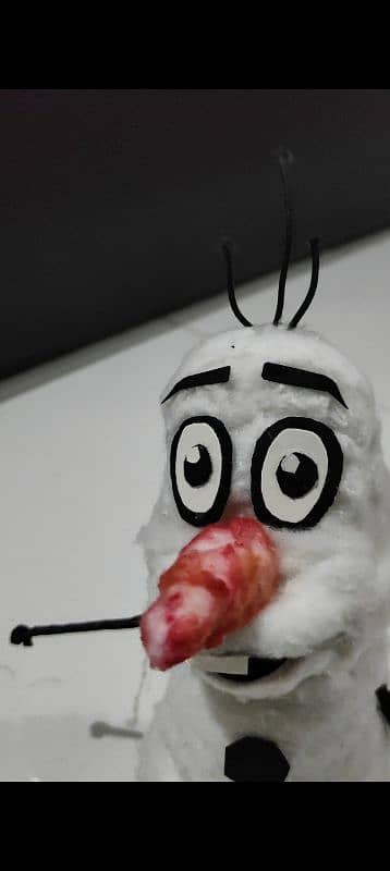 Cotton figure of Olaf 2