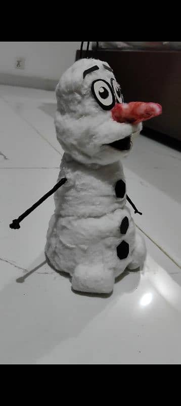 Cotton figure of Olaf 4