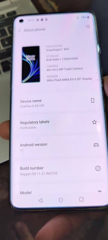 OnePlus 8 5G UW Verizon 8/ 128gb 1