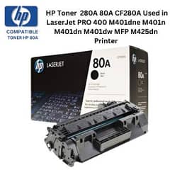 HP 80A LASER TONER CATRIDGE