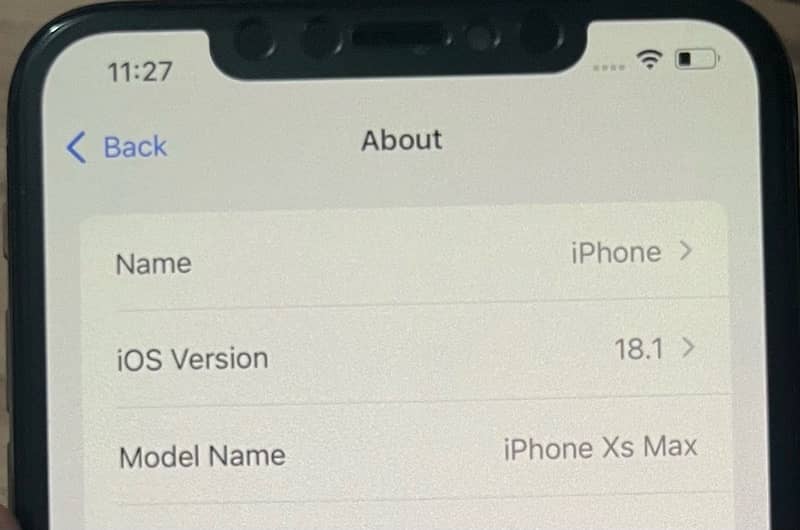 iPhone XS Max 64 GB Dual SIM Official PTA Approved 4