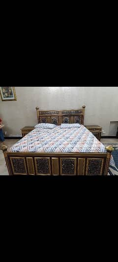 Bed Set with dressing and chairs