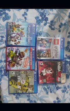 PS4 cds/dvd