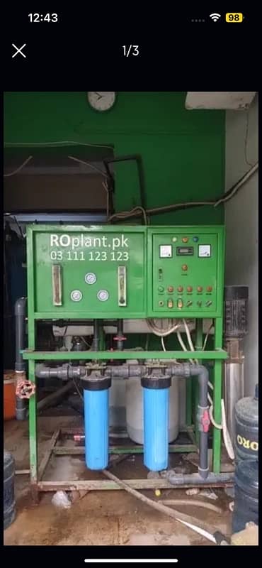 Ro plant for sale urgent