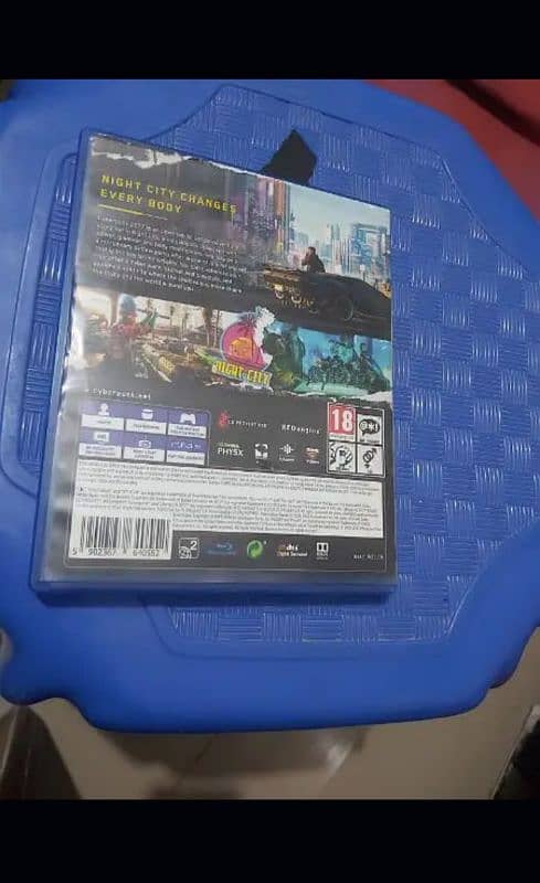 cyberpunk 2077 PS4 cds/dvd 1