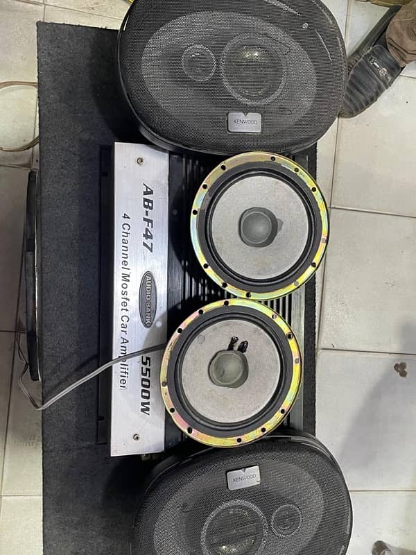 Performance teknique 12inch woofer,kenwood speaker hq718,Toyot speaker 3