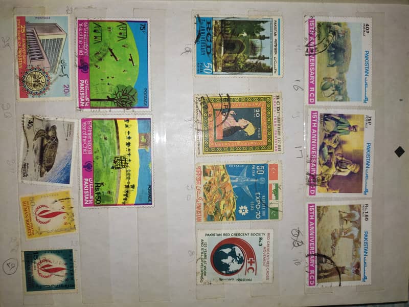 Old Pakistani Stamps 1