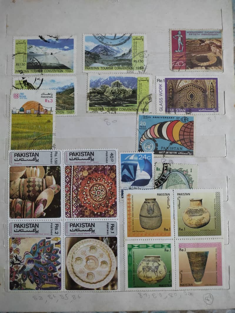 Old Pakistani Stamps 5