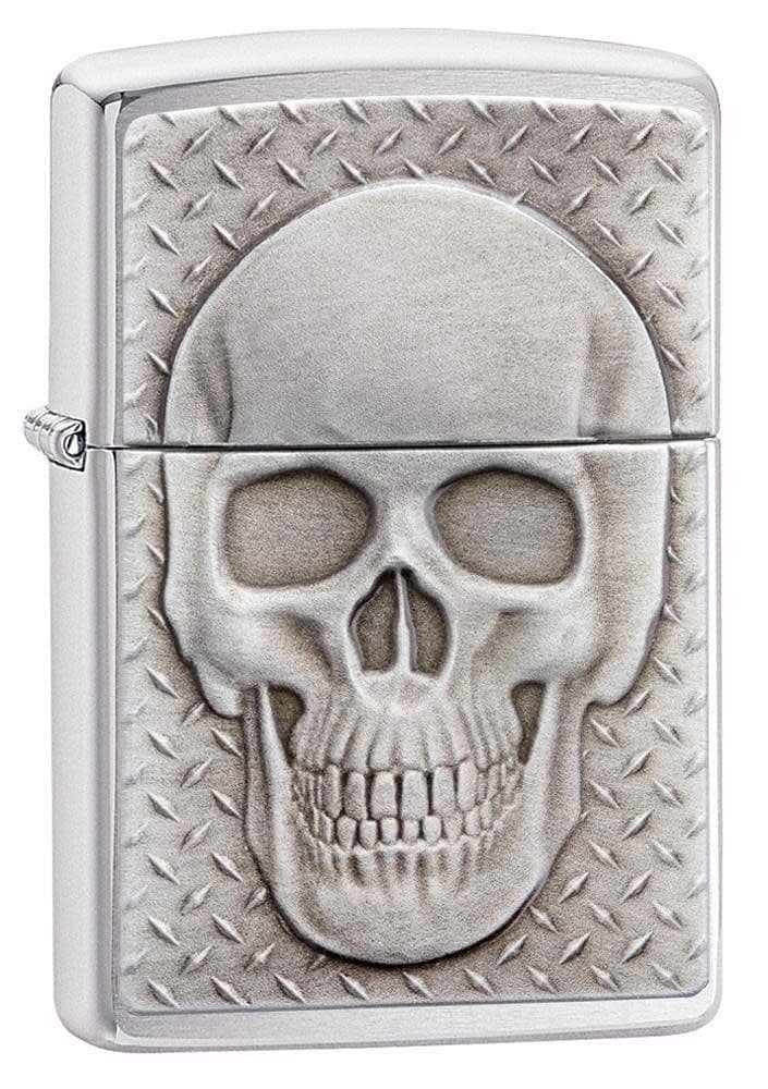 Skull Shape Zippo Lighter 1