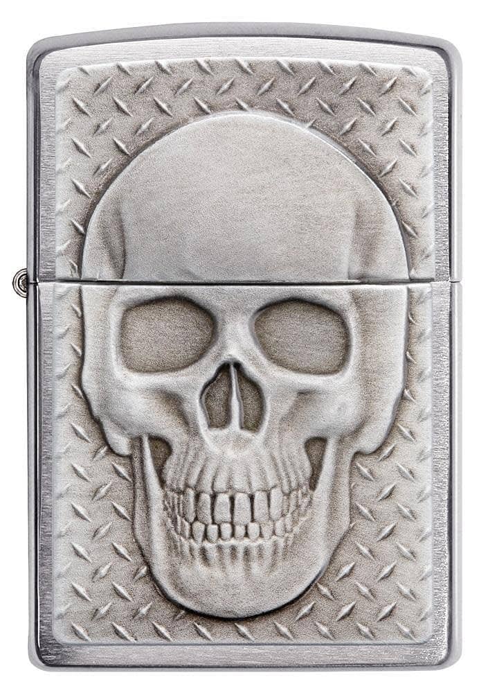 Skull Shape Zippo Lighter 2