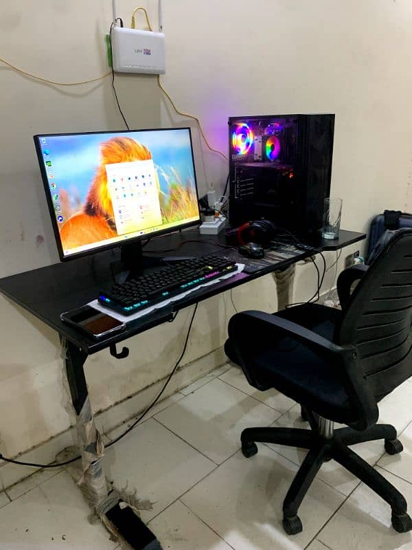 Gaming PC and Monitor 0