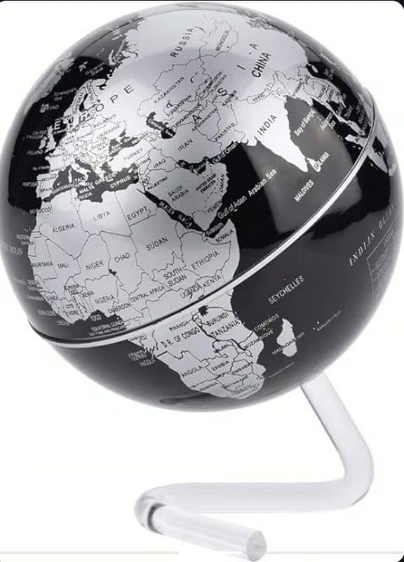 Automatic Rotating Globe with Acrylic Stand 1