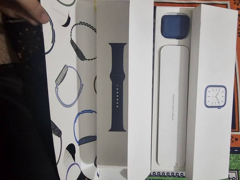 Apple Watch 7 Series 45mm Blue Colour 19